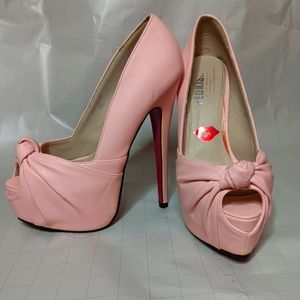 Platform stiletto high heel